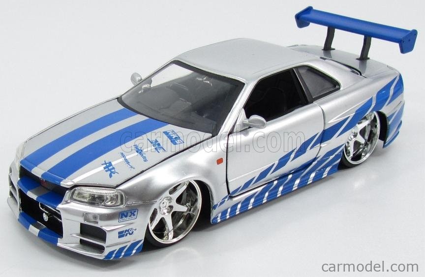 JADA NISSAN BRIAN S SKYLINE GT R 1999 FAST FURIOUS