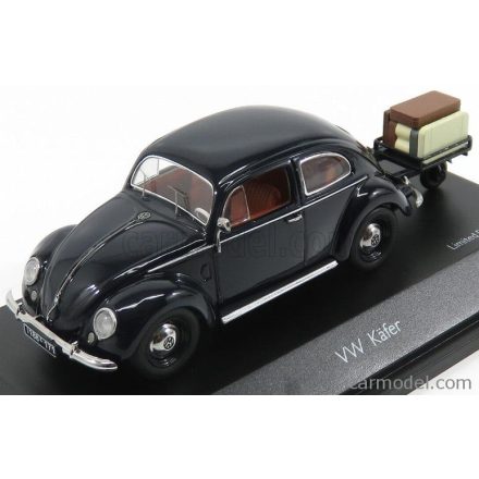 Schuco VOLKSWAGEN BEETLE KAFER 1951 WITH TRAILER