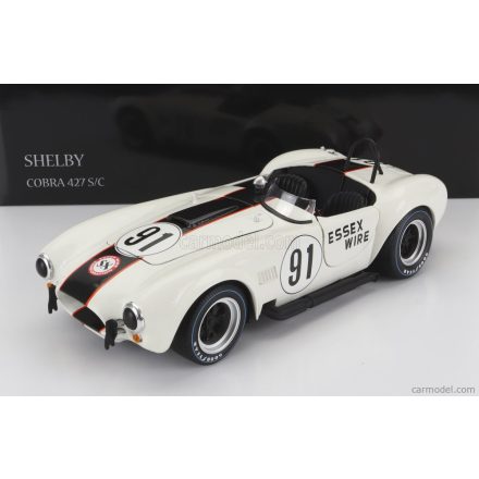 KYOSHO - FORD USA - SHELBY COBRA 427 S/C SPIDER ESSEX WIRE N 91 500km BRIDGEHAMPTON 1965 S.SCOTT