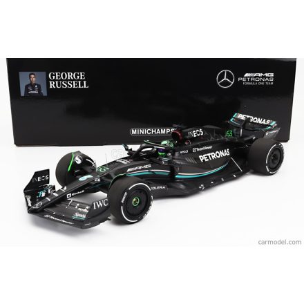 Minichamps MERCEDES F1 W14 TEAM MERCEDES-AMG PETRONAS FORMULA ONE N 63 SEASON 2023 GEORGE RUSSEL