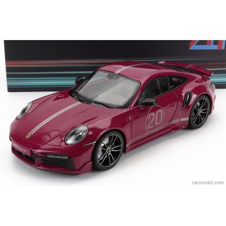 Minichamps PORSCHE 911 992 TURBO S COUPE N 20 SPORT DESIGN 2021