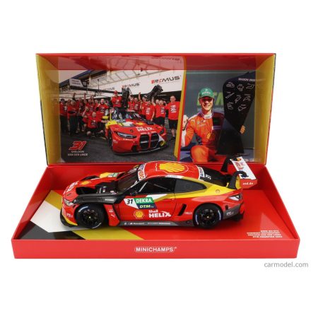 MINICHAMPS BMW 4-SERIES M4 GT3 TEAM SCHUBERT MOTORSPORT N 31 WINNER DTM HOCKENHEIM CHAMPION 2022 SHELDON VAN DER LINDE