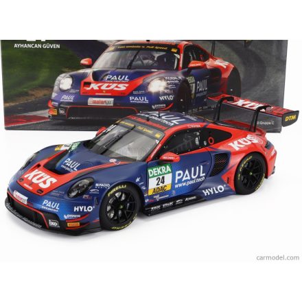 Minichamps PORSCHE 911 992 GT3 R TEAM KUS BERNHARD N 24 DTM SEASON 2023 AYHANCAN GUVEN