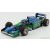 MINICHAMPS BENETTON F1 B194 FORD MILD SEVEN (CAR OF MICHAEL SCHUMACHER 1994 WORLD CHAMPION) DEMONSTRATION RUN GP BELGIUM SPA 2017 MICK SCHUMACHER