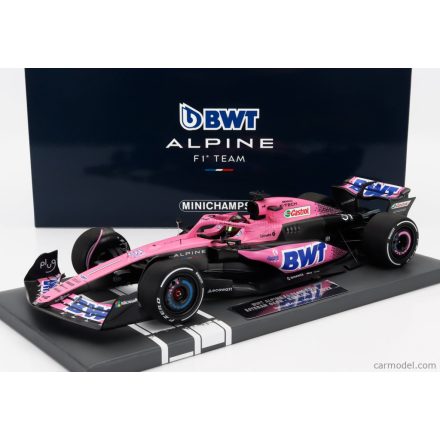 Minichamps RENAULT F1 A523 TEAM BWT ALPINE N 31 SEASON 2023 ESTEBAN OCON