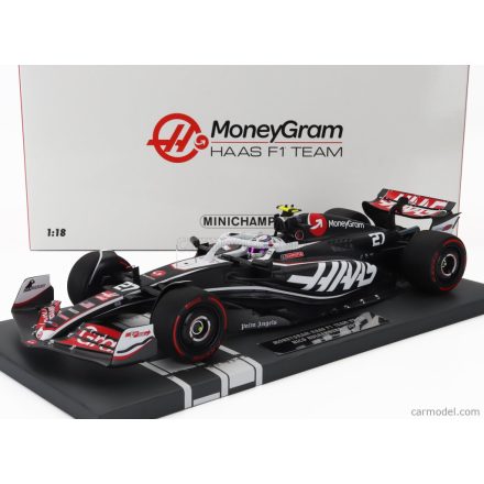 Minichamps HAAS F1 FW24 TEAM MONEYGRAM HAAS N 27 SEASON 2024 NICO HULKENBERG