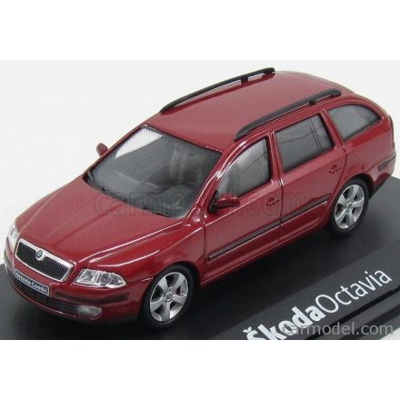 Abrex SKODA OCTAVIA II STATION WAGON 2004 - FLAMENCO RED MET