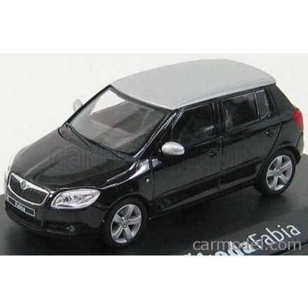 Abrex SKODA FABIA II 4-DOOR 2007 - BLACK MET SILVER