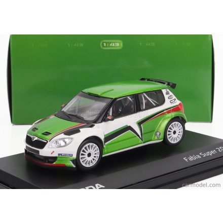 Abrex Skoda FABIA II FL S2000 N 0 SKODA MOTORSPORT DESIGN RALLY 2011