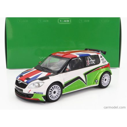 Abrex Skoda FABIA II FL S2000 N 0 SKODA MOTORSPORT UK DESIGN RALLY 2011 A.MIKKELSEN - O.FLOENE