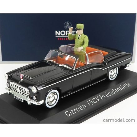 Norev Citroen 15CV PRESIDENTIELLE WITH FIGURE 1968