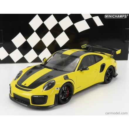 Minichamps PORSCHE 911 991-2 GT2 RS COUPE WEISSACH PACKAGE 2019 - BLACK WHEELS