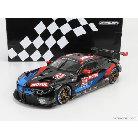 MINICHAMPS BMW 8-SERIES M8 GTE 4.0L TWIN TURBO V8 TEAM RLL N 24 IMSA ROAD ATLANTA 2020 J.EDWARDS - J.KROHN