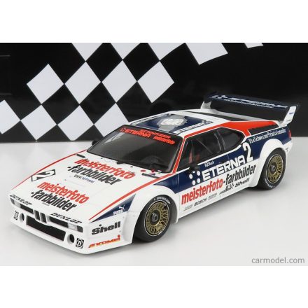 MINICHAMPS BMW M1 M88 3.5L TEAM MEISTERPHOTO SCHNITZER ETERNA N 02 WINNER ZOLDER 1982 H.J.STUCK