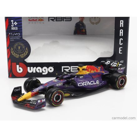 BURAGO RED BULL F1 RB19 TEAM ORACLE RED BULL RACING N 11 3rd LAS VEGAS USA GP 2023 SERGIO PEREZ