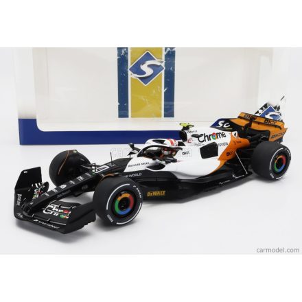 Solido McLAREN F1 MCL60 TEAM McLAREN N 4 9th MONACO GP 2023 LANDO NORRIS