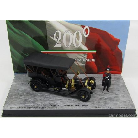 RIO MODELS FIAT 60CV 200th ANNIVERSARY CARABINIERI WITH 2 FIGURES 1905