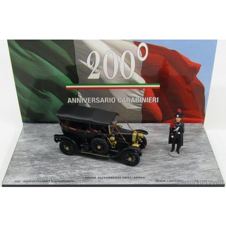 RIO MODELS FIAT ZERO 200th ANNIVERSARY CARABINIERI WITH 2 FIGURES 1906