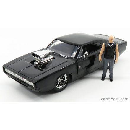 JADA DODGE DOM'S DODGE CHARGER R/T WITH TORETTO FIGURE 1970 - FAST & FURIOUS 7