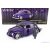 JADA VOLKSWAGEN BEETLE MAGGIOLINO CUSTOM WITH WEDNESDAY ADDAMS & THING FIGURE 1959