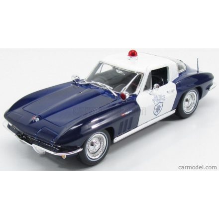 Maisto CHEVROLET CORVETTE COUPE 2-DOOR POLICE 1965