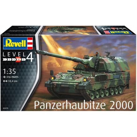 Revell Panzerhaubitze 2000 makett