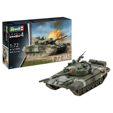 Revell T-72 M1 makett