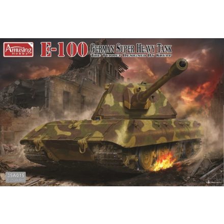 Amusing Hobby E-100 German Super Heavy Tank makett