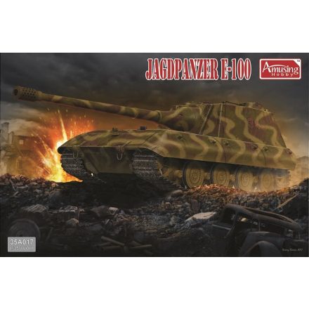 Amusing Hobby German Jagdpanzer E-100 makett