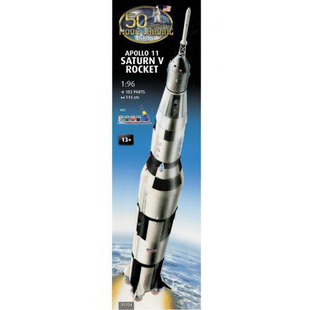 Revell Model Set Apollo 11 Saturn V Rocket (50 Years Moon Landing) makett