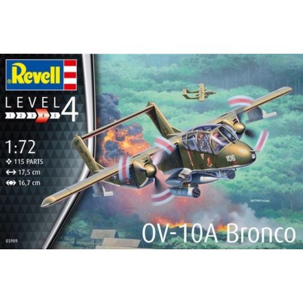 Revell Rockwell OV-10A Bronco makett