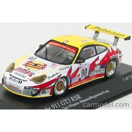 Minichamps PORSCHE 911 GT3RSR N 90 24h LE MANS 2004 MAASEN - BERGMEISTER