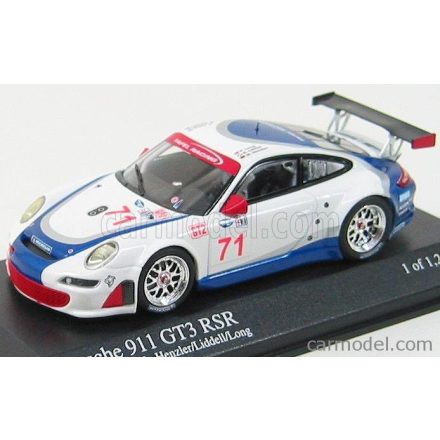 Minichamps PORSCHE 911 GT3RSR N 71 12h SEBRING 2007 HENZLER LIDEL