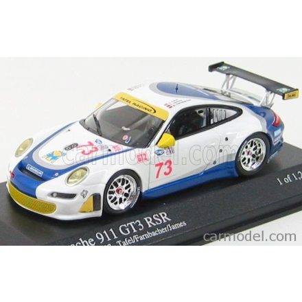 Minichamps PORSCHE 911 GT3RSR N 73 12h SEBRING 2007 TAFEL