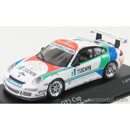 Minichamps PORSCHE 911 GT3 N 80 CARRERA CUP ASIA MACAU 2007 K.SAWA