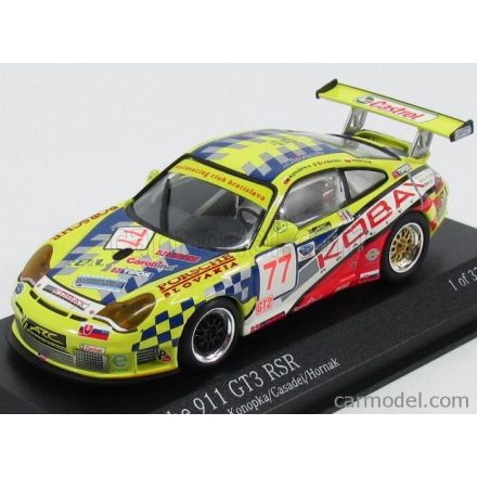 Minichamps PORSCHE 911 996 GT3 RS TEAM AUTORACINGCLUB BRATISLAVA N 77 12h SEBRING 2008 KONOPKA - McCORMICK - CASADEI