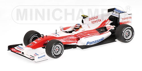 Minichamps PANASONIC TOYOTA RACING - TIMO GLOCK - SHOWCAR -