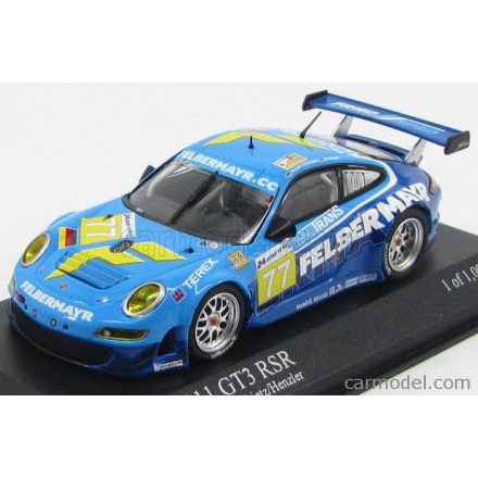 Minichamps PORSCHE 911 997 GT3 RSR N 77 TEAM FELBERMAYR PROTON 24h LE MANS 2009 M.LIEB - W.HENZLER - R.LIETZ