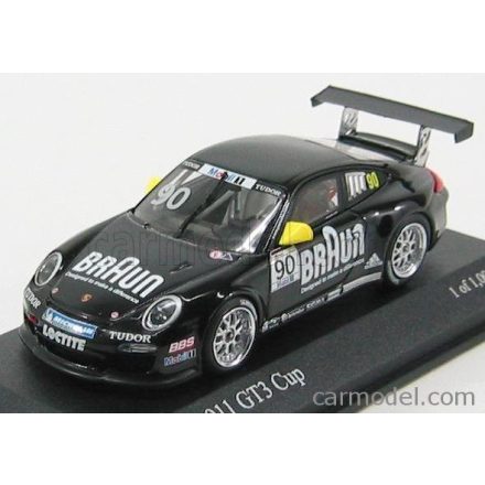 Minichamps PORSCHE 911 997-2 GT3 BRAUN N 90 VIP SUPERCUP 2010