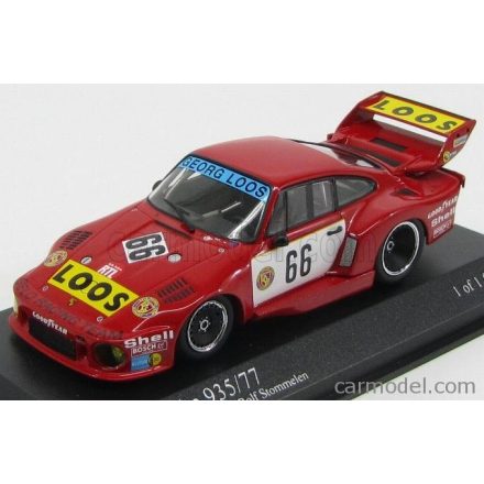 Minichamps PORSCHE 935/77 TEAM GELO N 66 WINNER DRM NURBURGRING 1977 R.STOMMELEN