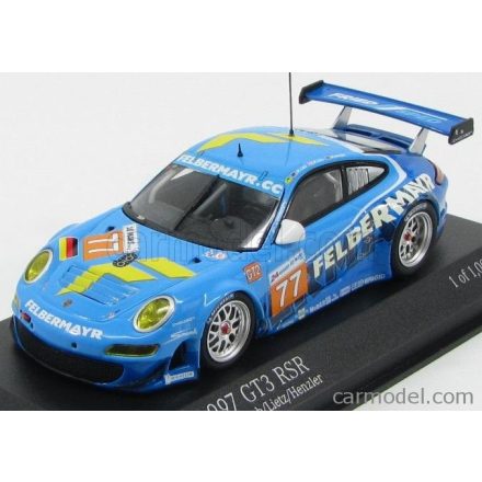 Minichamps PORSCHE 911 997 GT3 RSR 4.0L TEAM FELBERMAYR PROTON N 77 24h LE MANS 2010 M.LIEB - R.LIETZ - W.HENZLER