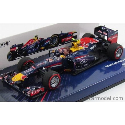 Minichamps RED BULL RACING F1 RB9 N 2 BRAZILIAN GP 2013 LAST RACE M.WEBBER