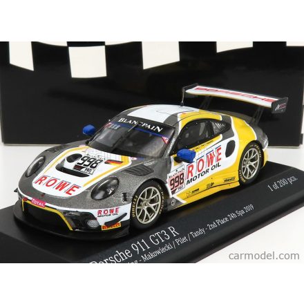 Minichamps PORSCHE  911 991-2 TEAM ROWE RACING N 998 2nd 24h SPA 2019 F.MAKOWIECKI - P.PILET - N.TANDY