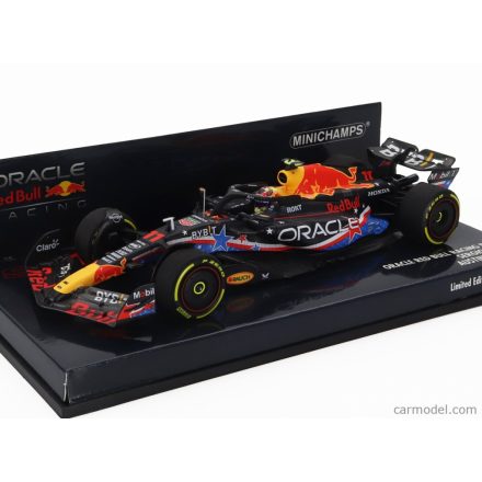 Minichamps RED BULL F1 RB19 TEAM ORACLE RED BULL RACING N 11 4th AUSTIN USA GP 2023 SERGIO PEREZ