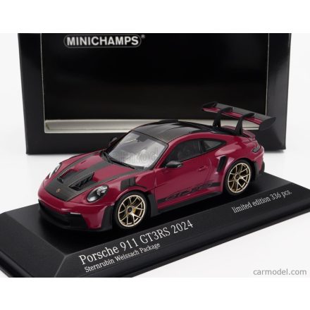 Minichamps PORSCHE 911 992 GT3 RS COUPE WEISSACH PACKAGE 2024