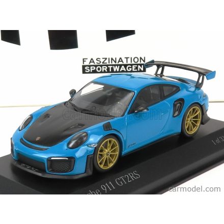 Minichamps PORSCHE 911 991-2 GT2 RS COUPE 2018 - GOLDEN RIMS