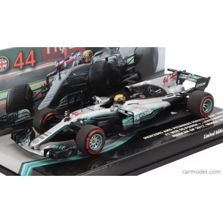 Minichamps MERCEDES F1 W08 EQ POWER+ TEAM MERCEDES AMG WORLD CHAMPION N 44 MEXICO GP 2017 LEWIS HAMILTON