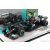 MINICHAMPS - MERCEDES GP - F1 W12 MERCEDES M12 EQ POWER+ TEAM AMG PETRONAS MOTORSPORT FORMULA ONE N 44 WINNER BRAZILIAN GP (WITH FLAG) 2021 LEWIS HAMILTON