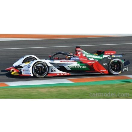 MINICHAMPS AUDI FORMULA-E FE05 E-TRON TEAM AUDI SPORT ABT SCHAEFFLER N 66 SEASON 2018-2019 D.ABT