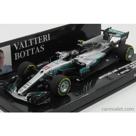 Minichamps MERCEDES F1 W08 EQ POWER+ TEAM MERCEDES AMG N 77 CHINESE GP 2017 V.BOTTAS